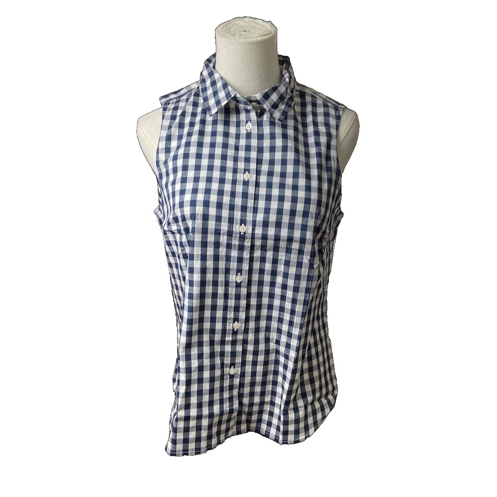 J.Crew Shirt Vest Small AV615 Womens